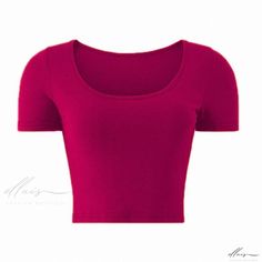 Elluis - Performance-Enhancing Athletic Short Sleeve Shirt for Runners - Premium Cotton Blend, Sleek & Lightweight Design with Crop Styling and Round Neck Cropped Style, Athletic Shorts, Short Sleeve Shirt, Workout Clothes, Sleeve Shirt, Round Neck, Cotton Blend, Sleek, Slim Fit