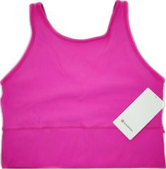 Cropped Tank Top, Crop Tank, Sonic, High Neck, Tights, Tank Top, Tank Tops, Pink, How To Wear