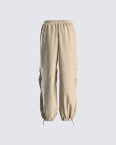 Parachute pants are a baddie essential, we don't make the rules 😜 Made with cargo pockets, an elastic waistband, and a functional drawcord for an adjustable look that is comfy, yet stylish 🖤 Trendy Baggy Sweatpants With Drawstring, Baggy Utility Cargo Pants With Elastic Waistband, Trendy Baggy Joggers With Drawstring, Utility Style Sweatpants With Drawstring, Solid Color Straight Cargo Pants With Drawstring, Utility Style Relaxed Fit Sweatpants With Drawstring, Utility Style Sweatpants With Drawstring And Relaxed Fit, Solid Straight Cargo Pants With Drawstring, Utility Sweatpants With Drawstring And Relaxed Fit