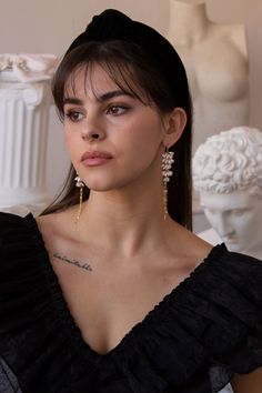 Completely handcrafted in our New York studio, the Fleurette Tassel Earrings are composed of genuine freshwater pearl fleurettes and dainty chain tassels. Ear wires: cz post Materials: 14k Gold Filled or Sterling Silver Measures approx. 4 1/4" in length Handmade in New York Arrives in a keepsake clutch and box Elegant Long Drop Tassel Earrings, Elegant Long Drop Tassel Earrings For Gift, Elegant Long Drop Tassel Earrings For Formal Occasions, Elegant Silver Tassel Earrings With Dangling Beads, Delicate Dangle Pearl Earrings For Evening, Elegant Pearl Drop Tassel Earrings, Dangle Tassel Earrings With Pearl Drop For Gifts, Elegant Pearl Drop Tassel Earrings For Party, Elegant Evening Earrings With Dangling Beads