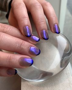 Short Nail Arts, Latest Nail Art Designs, Chrome Nail, Short Nail, Nails Only, Latest Nail Art