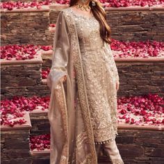 Grey Net Embroidered Zari Notched Floral Jaal Kurta Pant Set For Women Festive Party Pants With Chikankari Embroidery, Anarkali Style Wedding Pants With Resham Embroidery, Elegant Chikankari Embroidered Pants For Diwali, Elegant Pants With Chikankari Embroidery For Diwali, Dabka Work Pants For Wedding And Eid, Wedding Pants With Dabka Work For Eid, Eid Wedding Pants With Dabka Work, Traditional Pants With Dupatta For Party, Wedding Pants For Eid With Floral Embroidery