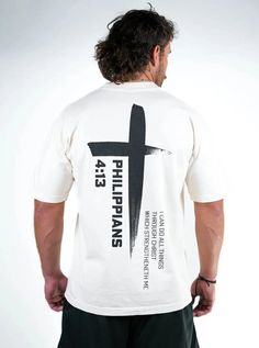 Phil 4:13 Tee HolStrength Christian Workout Clothes, Church Shirt Designs, Christian Workout, Christian Clothing Brand, Christian Fitness, Christian Tshirt Design, Bible Shirts, Christian Shirts Designs, Church Shirt