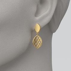 Italian Gold Earrings, Sashiko Pattern, Jeweled Earrings, Italian Jewelry, Gold Diamond Earrings, Ring Pendant Necklace, Gold Earrings Dangle, Pendant Bracelet, Jewelry Patterns