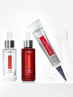 Revitalift Derm Intensives Skincare Products - L'Oréal Paris Fragrance Free Skin Care, Hyaluronic Acid Serum, Vitamin C Serum, Reduce Wrinkles, Loreal Paris, Retinol, Dark Spots, Fragrance Free Products