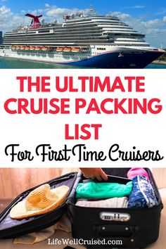 the ultimate cruise packing list for first time passengers