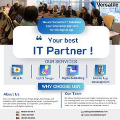 #VersatileITSolutions #ITPartner #techsolutions #innovation #businesssupport #itservices #techexperts #appdevelopment #Hyderabad #Usa #Dubai #texas #trending #viral #instagram #explorepage #explore #movieapp #bookmyshow #softwaredevelopment #trendingapp #aiservices It Support