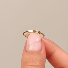 Enhance your style with our 14k Solid Gold Engraved Signet Ring. This minimalist, custom name ring is perfect for women, featuring a flat bar design with a personalized monogram. Elevate your look with this elegant ladies' pinky ring. Give a gift they will be extremely happy with a personalized minimalist rings that customized with their initials or their beloved ones... Ring Details ❥ Gold KT: 14k 18k 10k Solid Gold ❥ Gold Color Options: Rose Gold, Yellow Gold, White Gold ❥ Thickness: 0.94 mm ❥ Top Width: 2.65 mm ❥ Band Width: 1.06 mm ❥ Ready to Ship in 4-7 Business Days WHY IT WILL BE YOUR FAVORITE * An exquisite jewelry present with sentimental value for your cherished ones. * Elegantly customized and prepared for any significant event. * Crafted from premium materials (solid gold). HOW Adjustable 14k Gold Midi Rings With Polished Finish, Adjustable 14k Gold Signet Ring For Everyday, Simple Personalized Gold Stackable Rings, Simple 14k Gold Engraved Ring For Anniversary, Minimalist Stackable Initial Ring In 14k Gold, Simple Engraved 14k Yellow Gold Ring, 14k Gold Midi Promise Rings With Polished Finish, Modern Personalized Stackable Rings For Everyday, Classic Personalized Midi Rings For Everyday