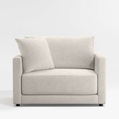 Gather Chair and a Half + Reviews | Crate & Barrel 2 Couches 2 Chairs Living Room, Sitting Chair, Deep Frame, Oversized Chair, Chair And A Half, Small Chair, Comfy Chairs, Modern Urban, Color Filter