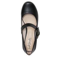 Always chic and sophisticated, this Mary Jane pump is a year-round favorite. Faux leather upper with a round toe, slip-on fit, and Mary Jane-style strap with adjustable buckle accent. Womens Mary Janes, Block Heel Shoes, Mary Jane Pumps, Round Toe Heels, Blue Gender, Black Pumps, 8 M, Mary Janes, Gender Female