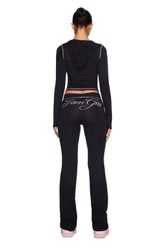 BLARE TRACKPANT - BLACK | I.AM.GIA