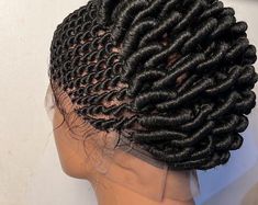 360 Lace Knotless Braided Wig Twist & Box Wigs Glueless Wig Box Braid Twist Braid Knotless Braid Lace Wig - Etsy Knotless Braided Wig, Basket Braid, Xpression Hair, Knotless Braid, Braid Twist, Hair Unit, Twist Braid, Glueless Wig, Box Braid