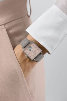 Tetra – Die Kapriziöse — NOMOS Glashütte Timeless Square Watch Accessories For Formal Occasions, Formal Square Watch With Subdials, Square Formal Watch With Subdials, Timeless Rectangular Watch For Work, Timeless Rectangular Watches With Subdials, Luxury Square Watches For Formal Occasions, Luxury Square Formal Watches, Minimalist Rectangular Formal Watch, Elegant Square Watch Accessories For Business