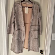 Solitaire Size M Cardigan/Jacket/Outerwear Condition: Nwt Color: Gray/Tan/White Snakeskin Pit To Pit: 20" Length: 32" 3/4 Sleeve Length Open Blazer, Snake Print, Cardigan Jacket, Snake Skin, Outerwear Jackets, Blazer Jacket, Jackets For Women, Jackets & Coats, Sleeve Length