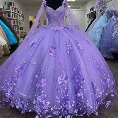 Lilac Quinceanera Dresses, Vestido Color Lila, Lavender Quinceanera Dresses, Lavender Quinceanera, Purple Quinceanera, Purple Ball Gown, Purple Quinceanera Dresses, Ball Gown Quinceanera Dresses, Quinceanera Dresses Blue