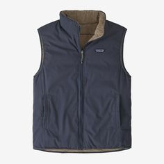 Patagonia Reversible Cotton Down Vest 50% Logo, Gender Inclusive, Down Vest, Fair Trade, Patagonia, Farmer, Insulation, Daily Wear, Green