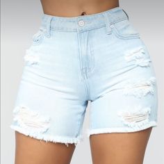 Fn Light Wash Distressed Denim! Nwt!! Size 7! Medium Strech! Great For Summer! *Shorts Look Lighter In Picture* Exclusive Offer: Buy 1, Get 1 Free!! Choose Free Item Of Less Then Or Equal Value ($15) Summer Mid-rise Distressed Shorts, Ripped Shorts For Summer, Ripped Summer Shorts, Denim Blue Summer Shorts, Distressed Denim Blue Shorts, Summer Jean Shorts In Denim Blue, Denim Blue Summer Jean Shorts, Ripped Light Wash Shorts, Mid-rise Ripped Blue Shorts