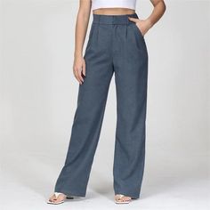 The Effortless Tailored Wide Leg Pants Costume Noir, Knife Pleats, Casual Wide Leg Pants, Traje Casual, Perfect Pant, Estilo Chic, Matching Pants, Straight Trousers, Bhutan