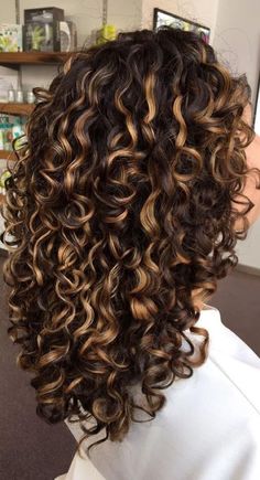 Spiral Perm, Curl Hair, Cute Curly Hairstyles, Ombré Hair, Permed Hairstyles