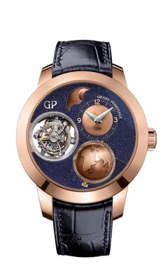 Planetarium Tri-Axial Girard Perregaux Watches, Hand Painted Globe, Painted Globe, Girard Perregaux, Swiss Luxury, Homes Interior, Skeleton Watches, Wrist Wear, Luxury Homes Interior