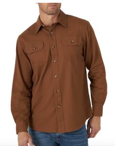 Wrangler Men's Epic Soft Long Sleeve Twill Woven Shirt Wrangler Men's Epic Soft Long Sleeve Twill Shirt is a super comfortable casual woven shirt with a set on front placket, two flap pockets, and a shirttail hem. Wear it with your favorite joggers for a relaxed look or with jeans and boots when you’re out and about. Relaxed Fit Casual long sleeve woven shirt Set on front placket Two flap pockets Pencil slot Shirttail hem Cotton 77%, Recycled Polyester 21%, Spandex 2% Style# HLB1AWT FREE SHIPPIN Twill Shirt, Family Pics, Out And About, Family Pictures, Jeans And Boots, Pencil, Relaxed Fit, Spandex, Boots