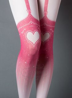 All tights are hand made to order and are ready to ship within 6 business days after payment is received. Shipping itself usually takes 7-20 business days. If you're in a hurry, please purchase a shipping upgrade upon checkout. We are extremely proud to introduce our new collection! <3 <3 <3 Our amazing garters print Thigh Highs illusion pantyhose is now available with a heart. Pink printed on light pink tights. <3 <3 <3 One size. Fits most from XS up to L From 155cm to 167cm h Pink Thigh Highs, Light Pink Tights, Monster High Tattoo, High Tattoo, Heart Garter, Side Thigh Tattoos, Tattoo Tights, Pink Tights, About Heart