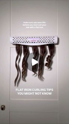 Chlöe Swift ~ Pro Hair Tips & Tutorials on Instagram: "flat iron curling tips you might not know… 

save this video before you next curl your hair with a flat iron and send on to a friend who needs to know! 

#hairtips #hairstyling #curling #flatironcurls #chloeswiftstylist"