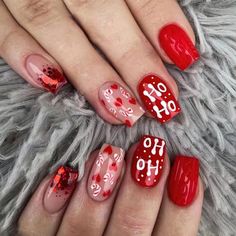 Christmas Masquerade, Red Coffin, Christmas Press On Nails, Xmas Design, Gel Acrylic Nails, White Nail Art, Coffin Shape