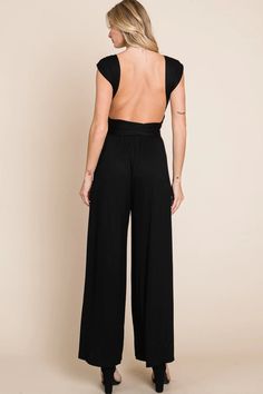 This jumpsuit is made from a soft and stretchy fabric that feels comfortable against the skin. The wide-leg silhouette offers a casual and relaxed fit, while the pockets add a practical and convenient touch. The multiway convertible design allows you to adjust the straps and neckline of the jumpsuit to suit your desired look, making it a versatile and adaptable garment. 95% Rayon, 5% Spandex Want to view this on the *Live* Sizing & Styling Guide?! Watch it in the photo section above or click her Solid Color Strapless Stretch Jumpsuit With Wide Leg, Casual Strapless Wide Leg Jumpsuit With Stretch, Stretch Strapless Jumpsuit With Wide Legs, Casual Strapless Wide Leg Jumpsuit, Casual Strapless Wide-leg Jumpsuit With Stretch, Casual Stretch Strapless Wide Leg Jumpsuit, Stretch Strapless Wide Leg Jumpsuit, Solid Maxi Length Jumpsuits And Rompers For Loungewear, Maxi Length Jumpsuits And Rompers For Loungewear