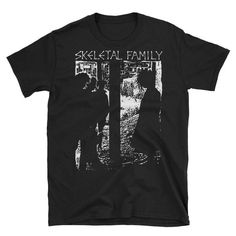 Skeletal Family Shirt, Siouxsie and the banshees, Bauhaus, Xmal Deutschland, Sisters of Mercy, Killi Skeletal Family, Alien Clothes, Siouxsie And The Banshees, Avon Skin So Soft, Sisters Of Mercy, Digital Closet, Punk Outfits, Family Shirt, Skeletal