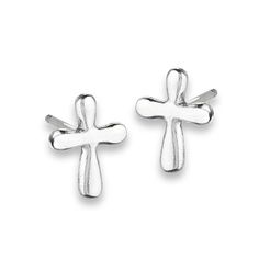 Cute Rounded Cross Christianity .925 Sterling Silver Traditional High Polish Stud Earrings Jewelry Female All our silver jewelry is crafted from .925 silver also commonly referred to as sterling silver. Sterling silver is the standard for beautiful high-quality silver jewelry and can not be replicated by lower priced silver plated jewelry. It is 92.5% pure silver, mixed with alloys to add strength and durability to stand the test of time. We promise superior service which includes fast shipping, Cross Stud Earrings, Cross Earrings Studs, Jewelry Post, Silver Plated Jewelry, Cross Earrings, Plated Jewelry, Sterling Silver Studs, Sterling Silver Earrings Studs, Selling Jewelry