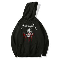 Metallica Blood Skull Hoodie Metallica Tshirt Designs, Slipknot Hoodie, Metallica Hoodie, Metal Band Hoodie, Metallica Shirt, Hoodie Images, Buy Hoodies, Holiday Hoodies, Animal Hoodie