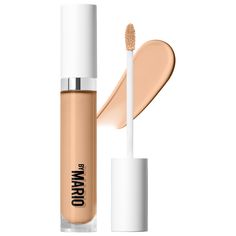 A pro-performance, multiuse concealer that visibly lifts, blurs, and brightens your under-eyes and complexion for an awakened appearance.Coverage: MediumFinish: NaturalFormulation: LiquidHighlighted Ingredients: - Caffeine: Visibly reduces puffiness and dark circles.​- Fermented Marine Microorganisms: Smooth skin with collagen-like stimulation and a visibly tightening effect.Ingredient Callouts: Free of parabens, formaldehydes, formaldehyde-releasing agents, phthalates, mineral oil, retinyl palm Makeup By Mario Concealer, One Size Makeup, Makeup By Mario, Makeup Wishlist, Concealer Shades, Best Concealer, Concealer Makeup, Dark Under Eye, Sephora Beauty