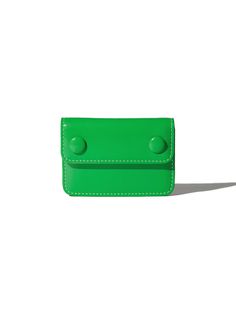 Editor's NoteLE MASQUE's wallet that will instantly adds a touch of liveliness to the look.- Simple and practical design- Snap button closure detail- Good to store cards, bills and coins- Extra card pocket on the back Measurements (in.)- Size: 4.06 in. * 2.76 in. * 0.67 in. Composition & Care- Cow Leather- Natural leather may have fine scratches and wrinkles- Avoid direct heat and moisture- Professional cleaning is neededDesigner- by LE MASQUE Green Rectangular Coin Purse With Coin Pocket, Classic Green Rectangular Coin Purse, Rectangular Green Coin Purse, Compact Green Wallet With Card Slots, Everyday Green Coin Purse With Card Slots, Trendy Rectangular Wallet With Snap Closure, Trendy Rectangular Wallets With Snap Closure, Coin Card, Practical Design