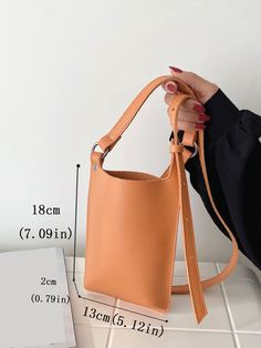 Minimalist Ring Linked Square Bag  - Women Crossbody Diy Leather Bag, Small Leather Bag, Leather Sling Bag, Elegant Bags, Plain Style, Chic Leather, Crossbody Bag Women, Minimalist Ring, Leather Projects