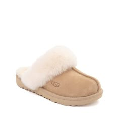 UGG® Cozy II Slipper - Toddler / Little Kid / Big Kid - Sand | Journeys Ugg Cozy Slippers, Uggs For Kids, Cute Ugg Boots, Preppy Shoe, School Dance Outfits, Christmas Tools, Kids Ugg Slippers, Shoes Uggs, Uggs Slippers