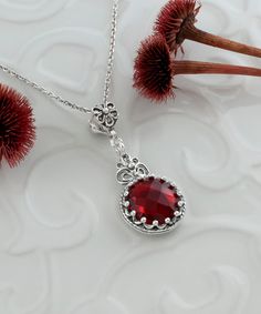 "Ruby Quartz Round Silver Pendant Necklace, 925 Sterling Artisan Handcrafted Filigree Dainty Necklace Women Pendant Jewelry Red stone pendant necklace, minimalist pendant, birthday gift her, boho necklace, wedding gift pendant, handmade jewelry Material: 925 Sterling Silver ( NICKEL FREE ) Matching Earrings; www.etsy.com/listing/1397364909 Chain Length:  -21 Inches ( 53 cm ) -18 Inches + 2 Inches Extender ( 46 cm + 5 cm Extender ) Pendant height and width: -1.5 Inches X 0.59 Inches // 4cm X 1.5c Elegant Handmade Sterling Silver Necklaces, Handmade Elegant Sterling Silver Necklace, Elegant Handmade Sterling Silver Necklace, Elegant Engraved Sterling Silver Necklace, Exquisite Sterling Silver Round Pendant Necklace, Elegant Red Necklace With Large Pendant, Ornate Pendant Necklace For Anniversary, Exquisite Red Necklace For Gift, Filigree Round Pendant Necklace For Anniversary