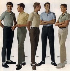 Moda Anos 60 Masculina | Moda Para Homens 1960s Outfit, 60s Outfit, Beatnik Style