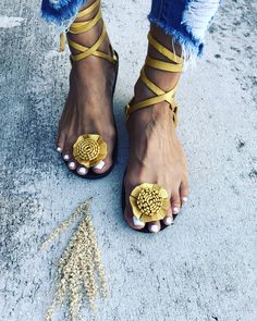 Our Flower Child Sandal blooms a beautiful leather flower right between your toes. Please message your size at check out! Adjustable Flower Sandals For Spring, Adjustable Flower Sandals, Sandals Jamaica, Blessed Tattoo, Blessed Tattoos, Leather Flower, Python Print, Casual Flat Shoes, Leather Flowers