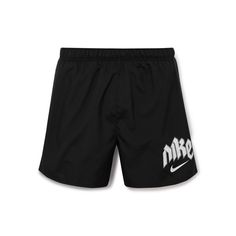 Nike Running's apparel is designed to help you get the most out of your workout. , These lightweight 'Run Division Challenger' shorts are made from moisture-wicking Dri-FIT and have comfortable brief liners , Mesh panels optimise ventilation , Pockets provide space to store your phone, cards and keys Black Moisture-wicking Swim Trunks Sportswear, Black Letter Print Athletic Shorts For Gym, Black Moisture-wicking Swim Trunks For Sport, Black Athletic Shorts With Letter Print For Gym, Black Moisture-wicking Swim Trunks, Black Sportswear Swim Trunks, Black Short Sportswear Swim Trunks, Black Short Swim Trunks For Sportswear, Black Sportswear Swim Trunks For Workout