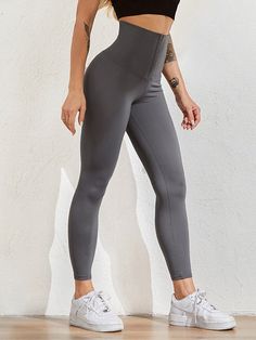 Women Legging for Fitness High Waist Leggings Push Up Sports Leggings Women Sexy Slim Legging SportswearSize Chart: Size (CM) Waist Hip Pant Length S 60-75 72-87 89 M 64-79 76-91 90 L 68-83 80-95 91 XL 72-87 84-99 92 Size... Official Clothes, Womens Clothing Styles, Womens Spring Fashion, Corset Leggings, Graphic Lettering, Espadrilles Sandals, Angel Design, Perfect Leggings, Waist Shapers