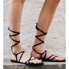 Nwt Zara Lace Up Tied Leather Sandals Size 6.5 Spring Leather Lace-up Ankle Wrap Sandals, Cross-tied Ankle Wrap Sandals, Black Ankle Tie Lace-up Sandals For Vacation, Chic Leather Lace-up Sandals For Summer, Leather Lace-up Ankle Tie Sandals, Leather Ankle Tie Lace-up Sandals For Beach, Leather Lace-up Ankle Tie Sandals For Beach, Leather Ankle Wrap Sandals With Strap, Leather Ankle Tie Lace-up Sandals For Vacation