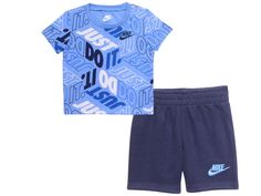 A to Z Shop Our eBay Store About Us Contact Us Add to Favorite Sellers Nike Infant Boy's Just Do It 2-Piece T-Shirt & Shorts Set Midnight Navy Nike Infant Boy's Just Do It 2-Piece T-Shirt & Shorts Set Midnight Navy Product Description: Model: 66J129 1 T-Shirt; 1 Pair Of Shorts Shirt Features Short Sleeves & Crew Neck Shorts Feature Lightly Elasticized Waistband Swoosh Logo At Left Chest With "Just Do It" Allover Graphic Print Shirt & Shorts Made Of: 60% Cotton; 40% Polyester Made In: Vietnam  164021-12    Payment   After winning an item in auction or completing a Buy-It-Now purchase you must use our secured checkout system. Please click the checkout icon and follow the instructions. Check-Out Now! Click on the Check-out button and You will be able to complete your payment and finalize your Navy Nike, Graphic Print Shirt, Swoosh Logo, Midnight Navy, A To Z, Short Shirts, T Shirt And Shorts, Baby & Toddler Clothing, Shorts Set