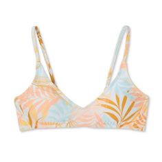 Brand: Wild Fable Size: Xl But I Could See It Working For A L Too. ( I Would Say If You Are Bigger Than A D Cup It May Show A Lot Of Top, Just Want To Be Honest So You Aren’t Unhappy With The Fit.) Color: White, Oranges, Light Blue Pattern: Tropical Leaves Condition: New With Tags Please Note, I’m Hoping To Greatly Reduce My Closet Within The Next Few Months As I’m Going Back To Working Full Time Outside My Home And Will Only Carry One Or Two Brands That Sell Quickly For Me. I Have Lowered The P White Tropical Swimwear With Adjustable Straps, Aerie Bathing Suits, Coastal Clothing, Cute Summer Shirts, Swimsuit Inspo, Summer Bathing Suits, Tropical Bikinis, Beach Fits, Outfit Inspo Summer