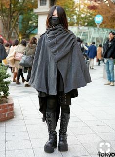 Mode Harajuku, H Naoto, Gothic Harajuku, Dystopian Fashion, 일본 패션, Tokyo Street Style, Harajuku Style, Concept Clothing, Cyberpunk Fashion