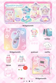 Gyaru Phone Layout, Cute Phone Theme Ideas, Themed Phone Ideas, Cutecore Phone Layout, Kawaii Phone Layout, Kawaii Phone Theme, Cute Phone Layout, Cute Phone Themes, Aesthetic Icons Iphone