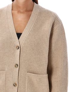 90% wool, 10% cashmere Beige Wool V-neck Cardigan, Cashmere V-neck Sweater Coat For Work, Cozy Wool V-neck Sweater For Work, Wool V-neck Cardigan For Work, Merino Wool V-neck Sweater Coat For Work, V-neck Merino Wool Sweater Coat For Work, Wool V-neck Cardigan For Fall, V-neck Merino Wool Sweater Coat For Fall, Fall Beige Wool V-neck Sweater