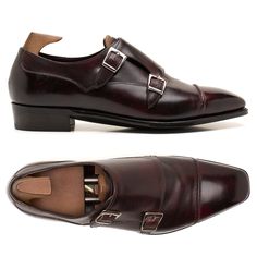 Original Retail Price: $1350 New, Have been tried on indoors Model: Caine Label Size: 7.5 E US Size: 8 Burgundy Color Calfskin Leather Raised Apron Made In England Shoe trees, bags and box NOT included Outsole: 11.5" Width: 3.75" This product is located in our EU warehouse. Shoe Tree, Shoes Uk, Burgundy Color, Calf Skin, Dress Shoes Men, Apron, Men's Shoes, Dress Shoes, Shoe Accessories