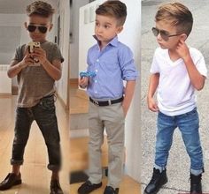 Pretty Boy Names #fashion #style - middle one will be my first. He looks like he's an architect. Boy Haircuts, Kids Cuts, Kids Hair Cuts, Boys Haircuts, Stylish Kids, Boy Hairstyles