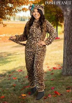 Fitted Sleepwear For Loungewear In Fall, Fitted Fall Sleepwear For Loungewear, Casual Fitted Sleepwear For Fall, Casual Fitted Fall Sleepwear, Fitted Casual Sleepwear For Fall, Peanut Halloween, Peanuts Halloween Costume, Mom And Baby Costumes, Leopard Costume